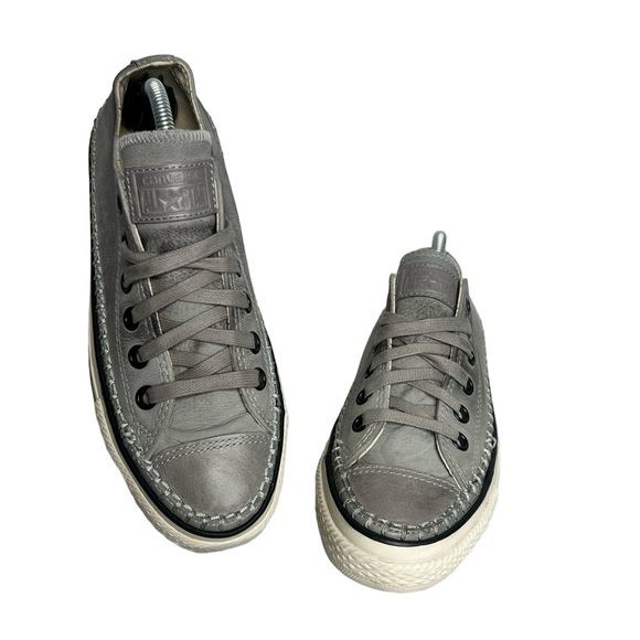 Converse x John Varvatos CT OX Blanket Stitch Unisex Gray Shoe Size 7 or 5 - Picture 1 of 10